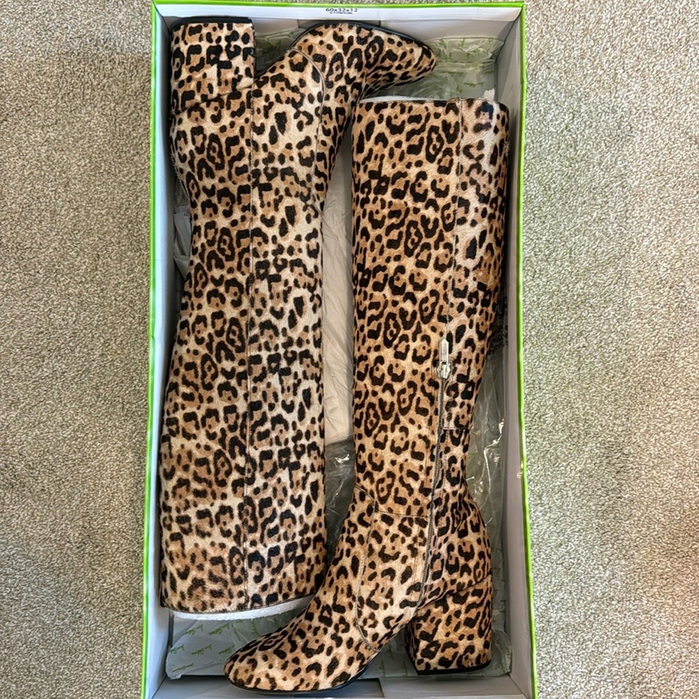 Sam Edelman Thora Leopard Hair Boot